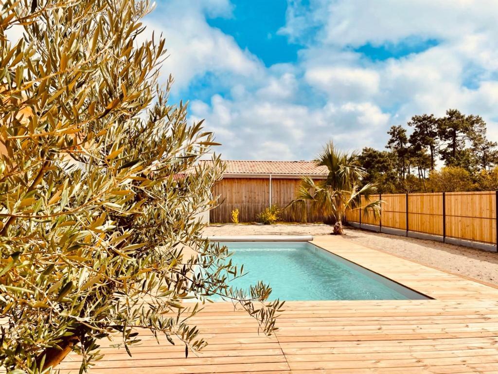 Villashomeclet - Villa Palm Beach Vensac Exteriör bild