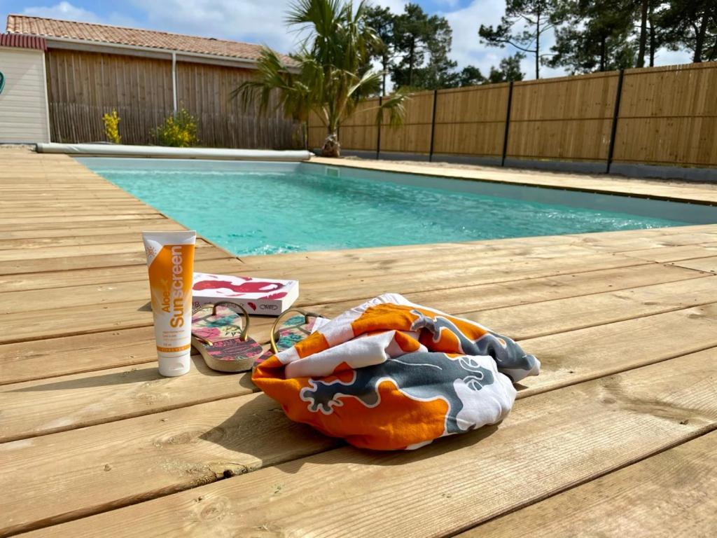 Villashomeclet - Villa Palm Beach Vensac Exteriör bild
