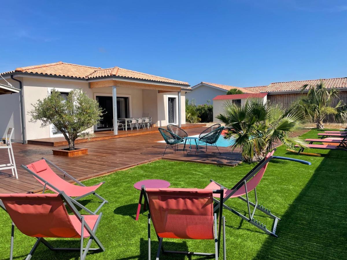Villashomeclet - Villa Palm Beach Vensac Exteriör bild
